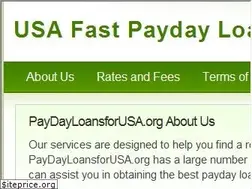 Sites similar to paydayloansforusa.org