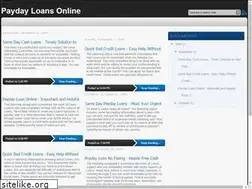 Sites similar to paydayloansonline001.blogspot.com