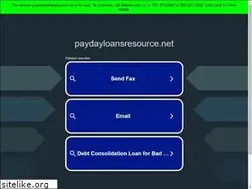 Sites similar to paydayloansresource.net