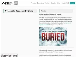 Sites similar to payetteavalanche.org