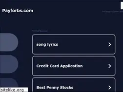 Sites similar to payforbs.com