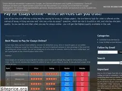 Sites similar to payforessays.blogspot.com
