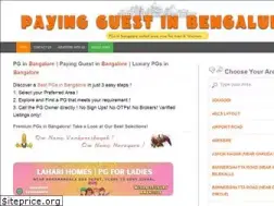 Sites similar to payingguestinbengaluru.com
