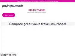 Sites similar to payingtoomuch.com