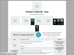 Sites similar to paylasimuygarligi.forum.st