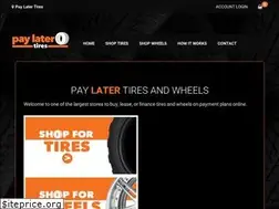 Sites similar to paylatertires.com