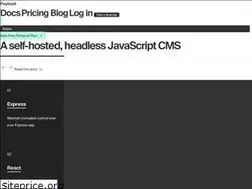 Sites similar to payloadcms.com