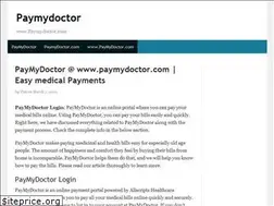 Sites similar to paymydoctor.club