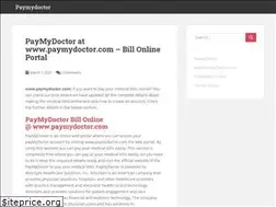 Sites similar to paymydoctor.info