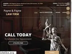 Sites similar to payneandpaynelawfirm.com