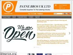 Sites similar to paynebros.com
