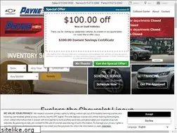 Sites similar to paynechevrolet.com