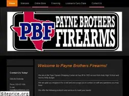 Sites similar to paynefirearms.com