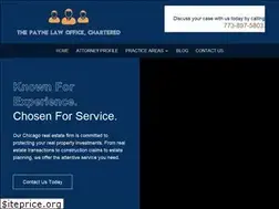 Sites similar to paynelawchicago.com
