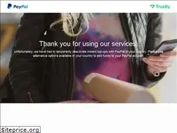 Sites similar to paypal-topup.si