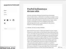 Sites similar to paypalamerikahesabi.wordpress.com
