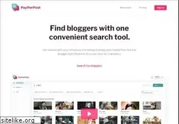 Sites similar to payperpost.com