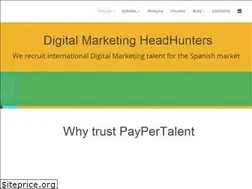 Sites similar to paypertalent.com