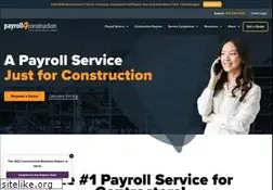 Sites similar to payroll4construction.com