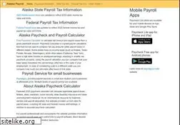 Sites similar to payrollalaska.com