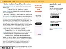 Sites similar to payrollcalifornia.net
