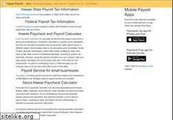 Sites similar to payrollhawaii.net