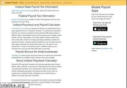 Sites similar to payrollindiana.com