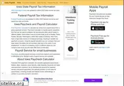 Sites similar to payrolliowa.com