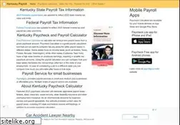 Sites similar to payrollkentucky.com