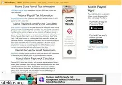 Sites similar to payrollmaine.com