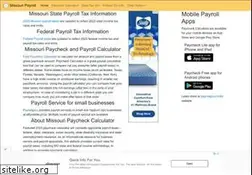 Sites similar to payrollmissouri.com