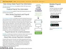 Sites similar to payrollnewjersey.com
