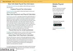 Sites similar to payrollnewyork.com