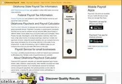 Sites similar to payrolloklahoma.com