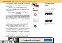 Sites similar to payrollrhodeisland.com