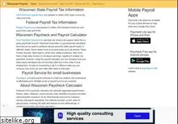 Sites similar to payrollwisconsin.net