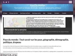 Sites similar to pays-du-monde.fr