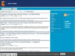 Sites similar to pays-voyage.com