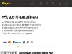 Sites similar to pays.cz