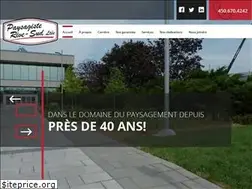 Sites similar to paysagisterivesud.ca