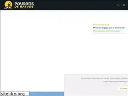 Sites similar to paysansdenature.fr