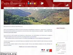 Sites similar to paysbeaunois.org
