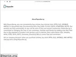 Sites similar to payscribe.ng