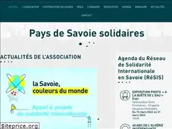 Sites similar to paysdesavoiesolidaires.org