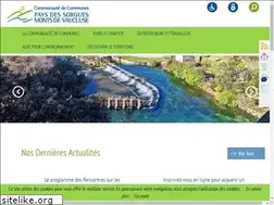 Sites similar to paysdessorgues.fr
