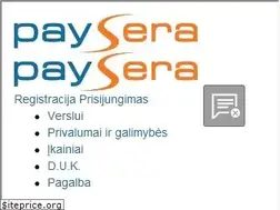 Sites similar to paysera.lt
