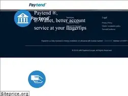 Sites similar to paytend.com