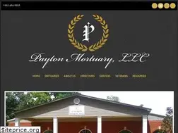 Sites similar to paytonmortuary.com