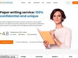 Sites similar to paytowritepaper.com