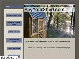 Sites similar to payyourshed.com